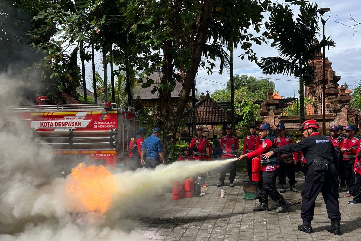 Denpasar Jadi Pilot Project Program Risiko Kebakaran